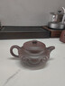 京東京造 宜興紫砂壺手工茶壺【原礦清水泥】煮泡茶具 仿古如意300ml禮盒 曬單實(shí)拍圖