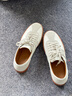 愛(ài)步（ECCO）休閑鞋男 26年春季新款復古德訓鞋舒適板鞋男鞋 柔酷10號560104 白色/砂礫灰56010458336 41 曬單實(shí)拍圖