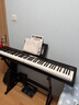 特倫斯（Terence）V60折疊重錘電鋼琴88鍵電子鋼琴成人兒童入門(mén)考級演出便攜式電鋼 V60典雅黑色+原裝便攜琴包+三踏板+可升降琴架 曬單實(shí)拍圖