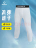 準者緊身褲男運動(dòng)訓練七分壓縮褲排汗透氣速干彈力跑步籃球健身褲男 曬單實(shí)拍圖