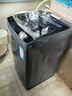 海爾（Haier）直驅變頻10公斤波輪洗衣機全自動(dòng)中途添衣桶自潔一級能效智能稱(chēng)重 超凈洗線(xiàn)屑過(guò)濾器以舊換新 10KG 直驅變頻+七維減震+漩瀑洗+抗菌除螨 波輪 曬單實(shí)拍圖