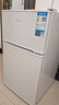 美的（Midea）88L兩門(mén)小冰箱白色迷你冰箱租房宿舍辦公室小型家用雙溫可冷凍冷藏節能BCD-88CM 曬單實(shí)拍圖