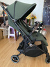 LANXUE藍鱈x3碳纖維嬰兒車(chē)高景觀(guān)超輕便可坐躺可登機折疊遛娃雙向嬰兒車(chē) 軍綠色-升級款【蚊帳+雨罩+收納袋+推車(chē)掛包】 曬單實(shí)拍圖