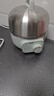 蘇泊爾（SUPOR）煮蛋器 蒸蛋器 雙層304不銹鋼材質(zhì) 定時(shí)免看管自動(dòng)斷電 小型多功能電蒸鍋早餐蒸蛋煮蛋神器蒸玉米 雙層 【304不銹鋼】 曬單實(shí)拍圖
