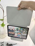 閃魔適用ipad air8/7/6保護套11英寸26/25/24款四邊磁吸拆分M4/M3通用蘋(píng)果平板透明亞克力保護殼-灰色 曬單實(shí)拍圖
