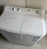 海爾（Haier）半自動(dòng)雙桶雙缸洗衣機 12KG大容量  強力去污洗大件 一級能效家電國家補貼以舊換新 XPB120-81D2 曬單實(shí)拍圖