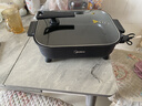 美的（Midea）電火鍋 烤魚(yú)專(zhuān)用鍋 8升大容量烤肉鍋多功能電煮鍋煎烤涮一體兩用多用途鍋長(cháng)方形烤魚(yú)爐 8L 可放整條魚(yú) 曬單實(shí)拍圖