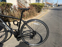 喜德盛公路自行車(chē)25款Rc200成人車(chē)14速變速車(chē) 黑銀700C*480MM 曬單實(shí)拍圖