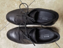 愛(ài)步【京東奧萊】愛(ài)步 商務(wù)皮鞋男男鞋四季德比鞋鞋子男軟底S輕巧混合 黑色 40 曬單實(shí)拍圖