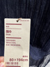 MUJI 棉質(zhì) 圍巾  圍脖純棉 新品 DD0JGC6S 藏青色 曬單實(shí)拍圖