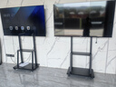 幕后英雄32-75英寸電視移動(dòng)支架落地移動(dòng)推車(chē)視頻會(huì )議電視支架可移動(dòng)掛架立式廣告機架電視架子 曬單實(shí)拍圖