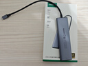 綠聯(lián)（UGREEN）Type-C拓展塢轉HDMI擴展塢 4K投屏 USB3.2分線(xiàn)器 千兆網(wǎng)卡口 SD/TF讀卡適用雷電Macbook筆記本電腦 6合1【8K60Hz投屏+10G-2A2C】 曬單實(shí)拍圖