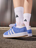 adidas「面包鞋」GRAND COURT BASE 00s板鞋男女阿迪達斯輕運動(dòng)   融合藍/白/樹(shù)脂黃   38 曬單實(shí)拍圖