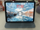 2025新款蘋(píng)果平板保護套ipadPro11寸保護殼旋轉air67全包10.2/10.5寸防摔10代10.9寸平板9.7殼 書(shū)本式旋轉藍色 iPad 第11代 2025款（11英寸） 曬單實(shí)拍圖