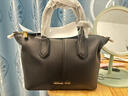 MICHAEL KORS 邁克高仕【兩件折上折】MK Hyde 女士小號餃子包斜挎手提包 黑色 001 小號 曬單實(shí)拍圖