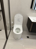 九牧（JOMOO）智能馬桶小牧零壓限制泡沫盾輕音沖全自動(dòng)翻蓋清洗烘干一體機 免觸腳感+防濺魔力泡+手機控制/靜界 305(300)/400坑距下單備注 曬單實(shí)拍圖