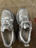 他她（TATA）女鞋厚底鞋子時(shí)尚百搭休閑鞋百搭增高老爹鞋 灰/銀-單AM6 38 曬單實(shí)拍圖