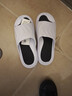 回力運動(dòng)拖鞋男浴室內戶(hù)外穿減震防滑厚底涼拖鞋HL3967白黑色44-45碼 曬單實(shí)拍圖