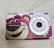 松典（SONGDIAN）拍立得草莓熊聯(lián)名相機前后雙攝 一次成像即拍即得旅游禮物 DC505 白色 【32G內存+30張相紙】 曬單實(shí)拍圖