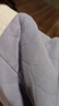 婧麒（JOYNCLEON）月子服冬款加厚保暖哺乳睡衣空氣棉孕婦產(chǎn)后家居服 紫XL Jyz81707 曬單實(shí)拍圖