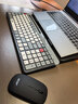 宏碁無(wú)線(xiàn)藍牙鍵鼠套裝 充電鼠標鍵盤(pán) 手機電腦ipad平板通用 鍵鼠套裝 卡槽支架  OKR215灰黑 曬單實(shí)拍圖