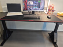 傲風(fēng)A4Pro電競桌實(shí)木電動(dòng)升降辦公電腦書(shū)桌子黑帶燈1.8*0.8m 曬單實(shí)拍圖