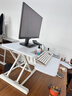 Brateck北弧升降桌電腦桌 站立辦公工作升降臺子 站立式電腦升降支架D460 曬單實(shí)拍圖