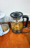 御茗純鈦養生壺煮茶器噴淋式一體機茶壺家用全自動(dòng)蒸汽煮茶壺玻璃保溫黑白茶智能茶爐大容量辦公室蒸茶 純鈦煮茶器 1.5L 曬單實(shí)拍圖