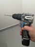 歐萊德16.8V無(wú)刷沖擊電鉆手電鉆大功率充電式鋰電鉆電動(dòng)螺絲刀起子機 曬單實(shí)拍圖