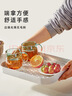 憶壺茶茶盤(pán)果盤(pán)家用簡(jiǎn)約長(cháng)方形涼水壺杯托盤(pán)放茶杯盤(pán)子茶水托盤(pán) 曬單實(shí)拍圖