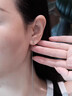 炙真銀樓990足銀平安鎖耳環(huán)女新中式流蘇耳線(xiàn)耳墜輕奢小眾設計感耳飾 素安 足銀耳飾+專(zhuān)柜禮盒 曬單實(shí)拍圖