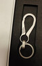博友（BO YOU）創(chuàng  )意鈦合金鑰匙扣圈環(huán)居家常備家用掛扣高級汽車(chē)鑰匙扣男生精致配 曬單實(shí)拍圖