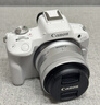 佳能（Canon）佳能r50相機 入門(mén)級微單 半畫(huà)幅 小巧便攜 旅行家用學(xué)生 4k vlog視頻  佳能r50 佳能相機r50 R50 18-45 STM白色套機 【送視頻說(shuō)明書(shū)】 套餐一【基礎配件/ 曬單實(shí)拍圖