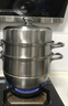 美廚（MAXCOOK）蒸鍋 304不銹鋼28cm二層蒸鍋 加厚復底湯鍋 燃氣電磁爐通用MCZ828 曬單實(shí)拍圖