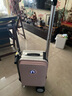 Airwheel愛爾威電動(dòng)行李箱智能拉桿箱可騎行載人登機(jī)箱代步20英寸旅行箱 豪華版-粉 曬單實(shí)拍圖