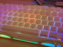 重力星球破繭75K1機械鍵盤(pán)無(wú)線(xiàn)/有線(xiàn)藍牙三模電競游戲鼠標鍵盤(pán)套裝gasket客制化金屬RGB燈光鍵鼠套裝 【K1專(zhuān)業(yè)版】羅斯粉（果凍鍵帽） 曬單實(shí)拍圖