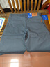 JEEP SPIRIT純棉休閑短褲男中褲六分褲夏季2026新款系皮帶的男士西裝五分褲子 538卡其色 27 曬單實(shí)拍圖