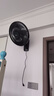 美的（Midea）壁扇 掛壁電風(fēng)扇家用七葉遙控風(fēng)扇食堂餐廳商用電扇搖頭工業(yè)壁掛式工程扇 FWA35WAR 曬單實(shí)拍圖