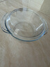 格娜斯學(xué)生泡面碗雙耳透明玻璃碗帶蓋微波爐專(zhuān)用碗耐熱湯碗面碗沙拉碗1L 曬單實(shí)拍圖