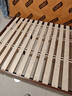 京東京造 京兮實(shí)木床+床墊套裝(邦尼爾)FAS級橡木環(huán)保水性漆 胡桃色1.5*2m 曬單實(shí)拍圖
