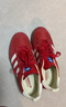 阿迪達斯（adidas）（adidas）三葉草男女鞋GAZELLE INDOOR低幫休閑鞋IF1808紅白37 曬單實(shí)拍圖