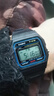 卡西歐（CASIO） 手表 運動(dòng)系列 多功能簡(jiǎn)約中性小方塊多功能學(xué)生情侶表 F-91W-1D 曬單實(shí)拍圖