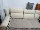 杜杜美家真皮沙發(fā)客廳2026新款現代簡(jiǎn)約扶手儲物皮藝沙發(fā)A80#2.4米 曬單實(shí)拍圖