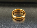 奧斯坦汀鎢金戒指男鎢鋼潮流百搭簡(jiǎn)約金色閉口情人節生日禮物送男朋友老公 金色 內徑18MM(周長(cháng)57MM) 曬單實(shí)拍圖