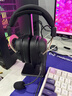 漫步者（EDIFIER）G5plus頭戴式游戲耳機有線(xiàn)電競賽事級電腦筆記本吃雞fps耳麥USB7.1聲道降噪全指向麥克風(fēng)3.5mm接口 黑金色【小金標】+送耳機支架 曬單實(shí)拍圖