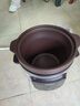 美的（Midea）電燉鍋快燉電燉盅電砂鍋大容量可預約3-4-6-8個(gè)人用 煲湯鍋燉鍋盅陶瓷紫砂鍋煮粥神器燕窩燉盅直燉 7L 【7升雙環(huán)炎火快速燉】65J56 曬單實(shí)拍圖