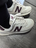 NEW BALANCE休閑鞋女鞋復古舒適秋冬透氣輕便百搭運動(dòng)鞋574系列WL574RCF 37 曬單實(shí)拍圖