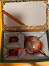 束氏丨京紅運真裸價(jià)·宜興手工紫砂壺茶具朱泥西施壺泡茶壺禮盒套組 曬單實(shí)拍圖