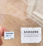 三星（SAMSUNG）128GB TF(MicroSD)存儲卡 EVO白卡 U3A2V30 手機平板switch游戲機內存卡 支持4K視頻 讀160MB/s 曬單實(shí)拍圖
