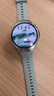 華為 【送禮送健康】HUAWEI WATCH 5 42mm基礎款不銹鋼表殼極光綠氟橡膠表帶X-TAP智感窗eSIM智能手表 曬單實(shí)拍圖